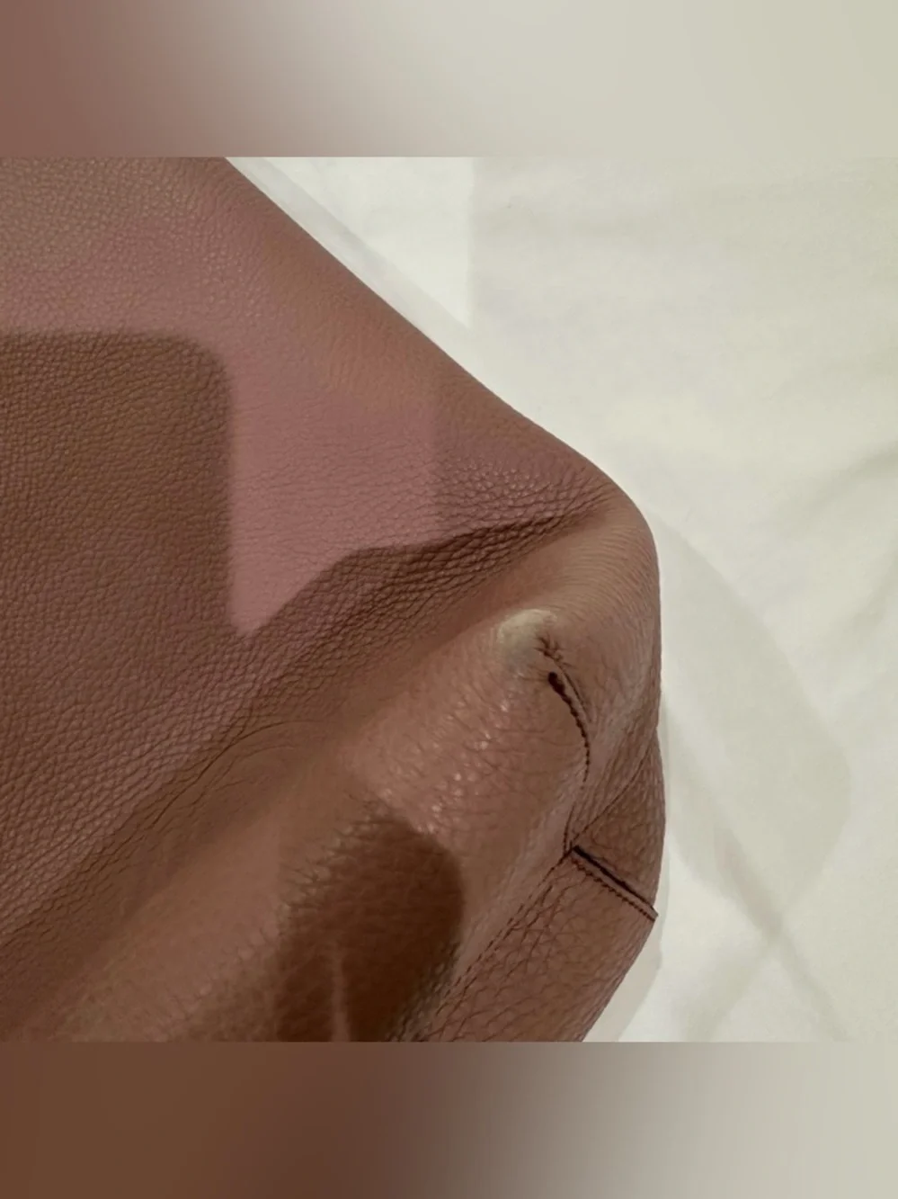 Gucci Large Nude Leather Tote - Picture 13 of 15